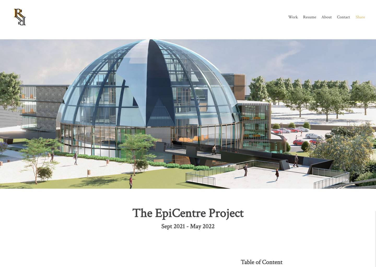 Design creative portfolio website